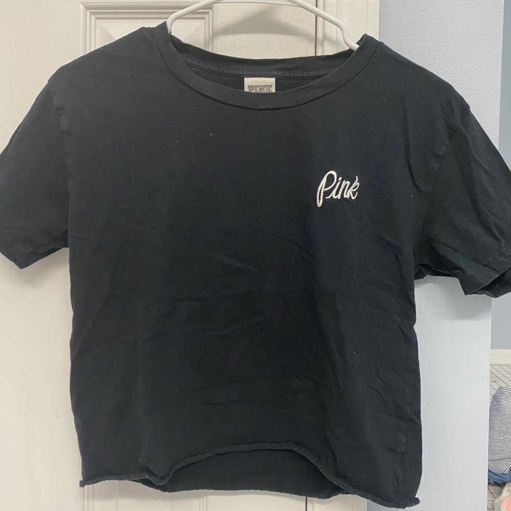 Pink/VS Logo Tee Shirt